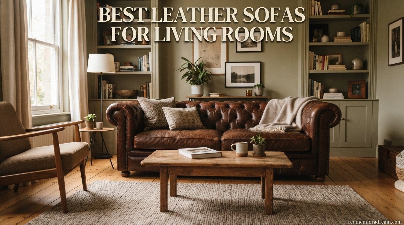 best leather sofas for living rooms