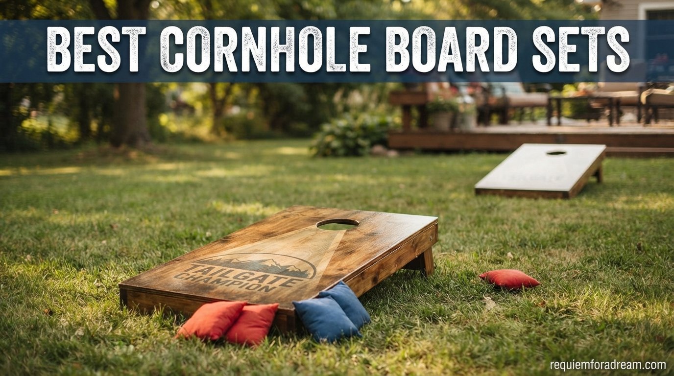 best cornhole board sets