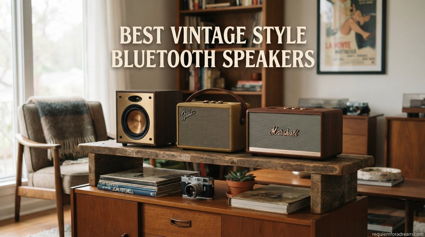 best vintage style bluetooth speakers