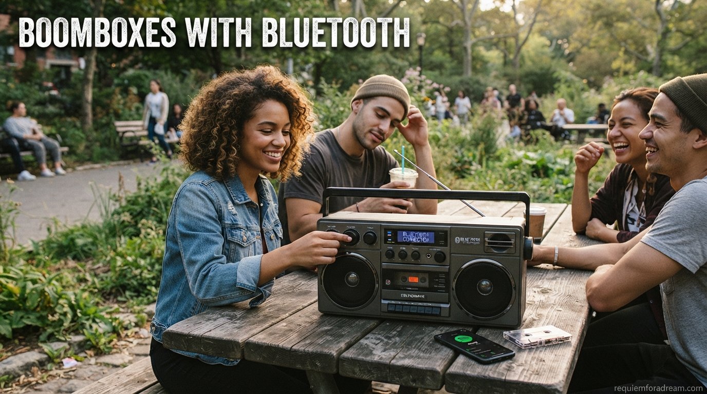 best boomboxes with bluetooth