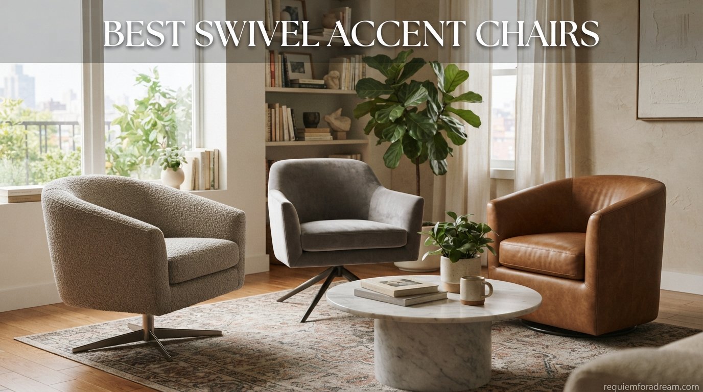 best swivel accent chairs