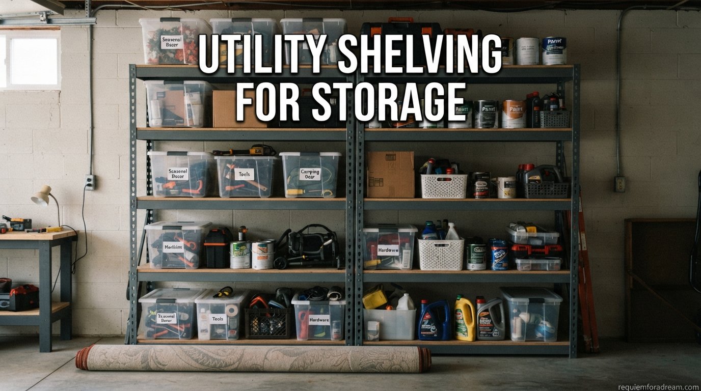 best utility shelving for storage