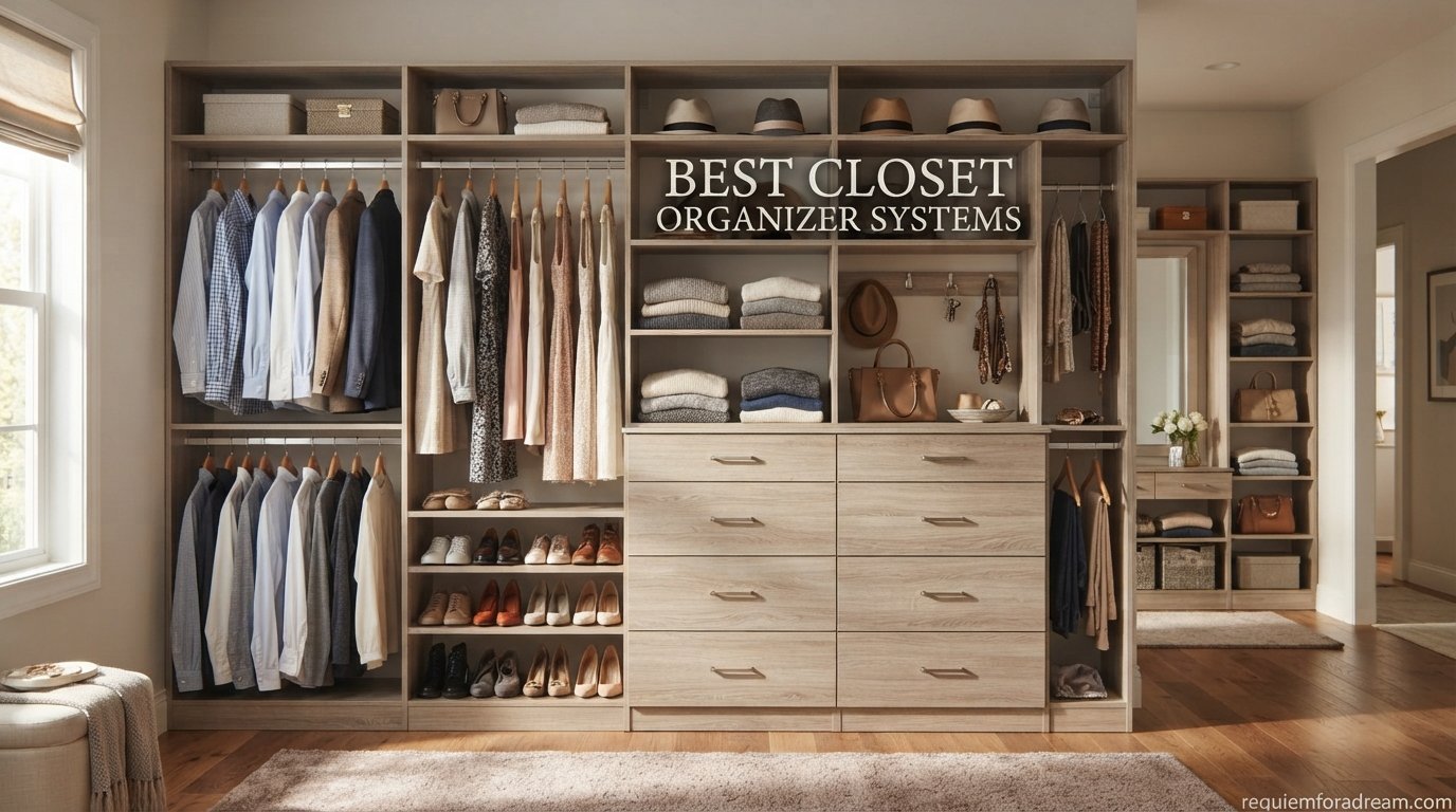 best closet organizer systems