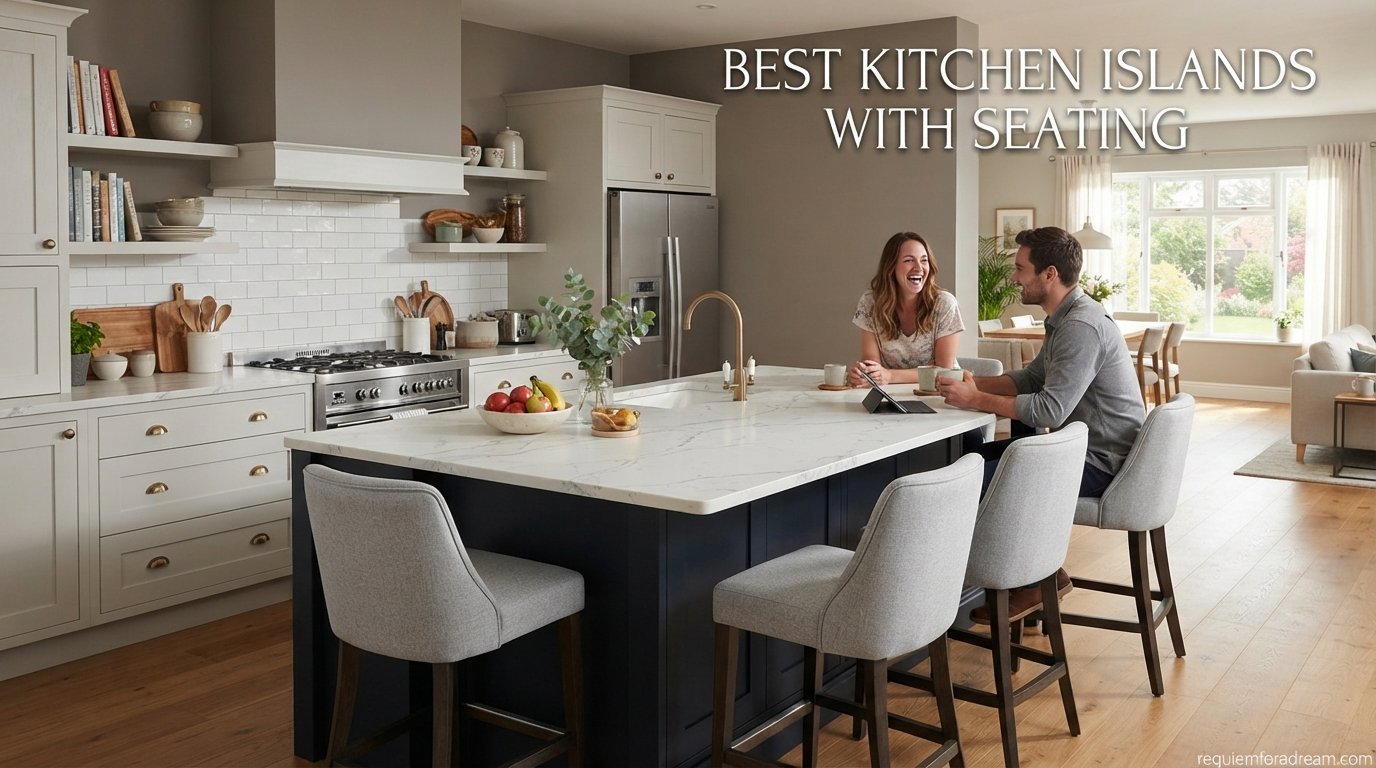best kitchen islands with seating