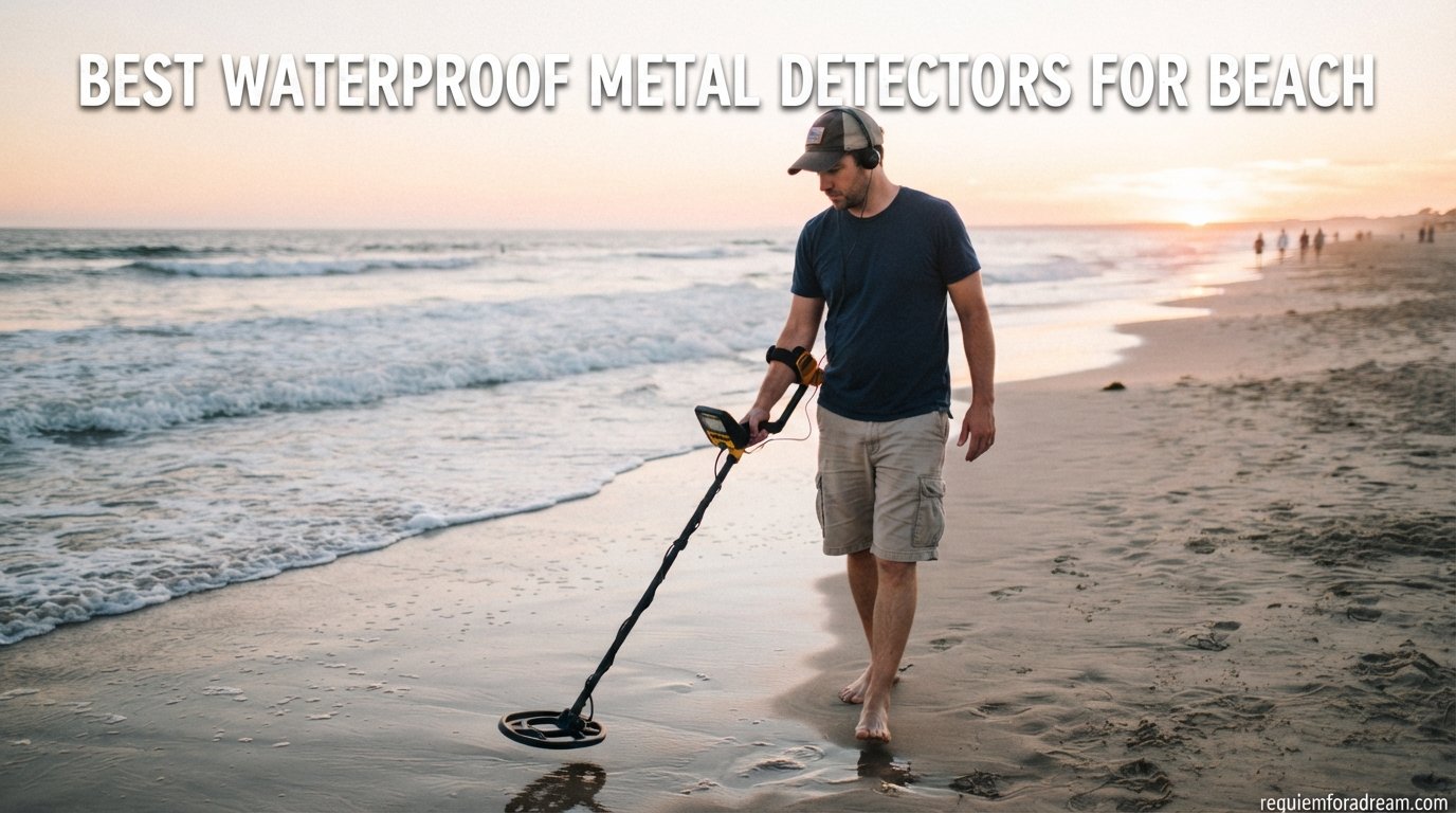 best waterproof metal detectors for beach