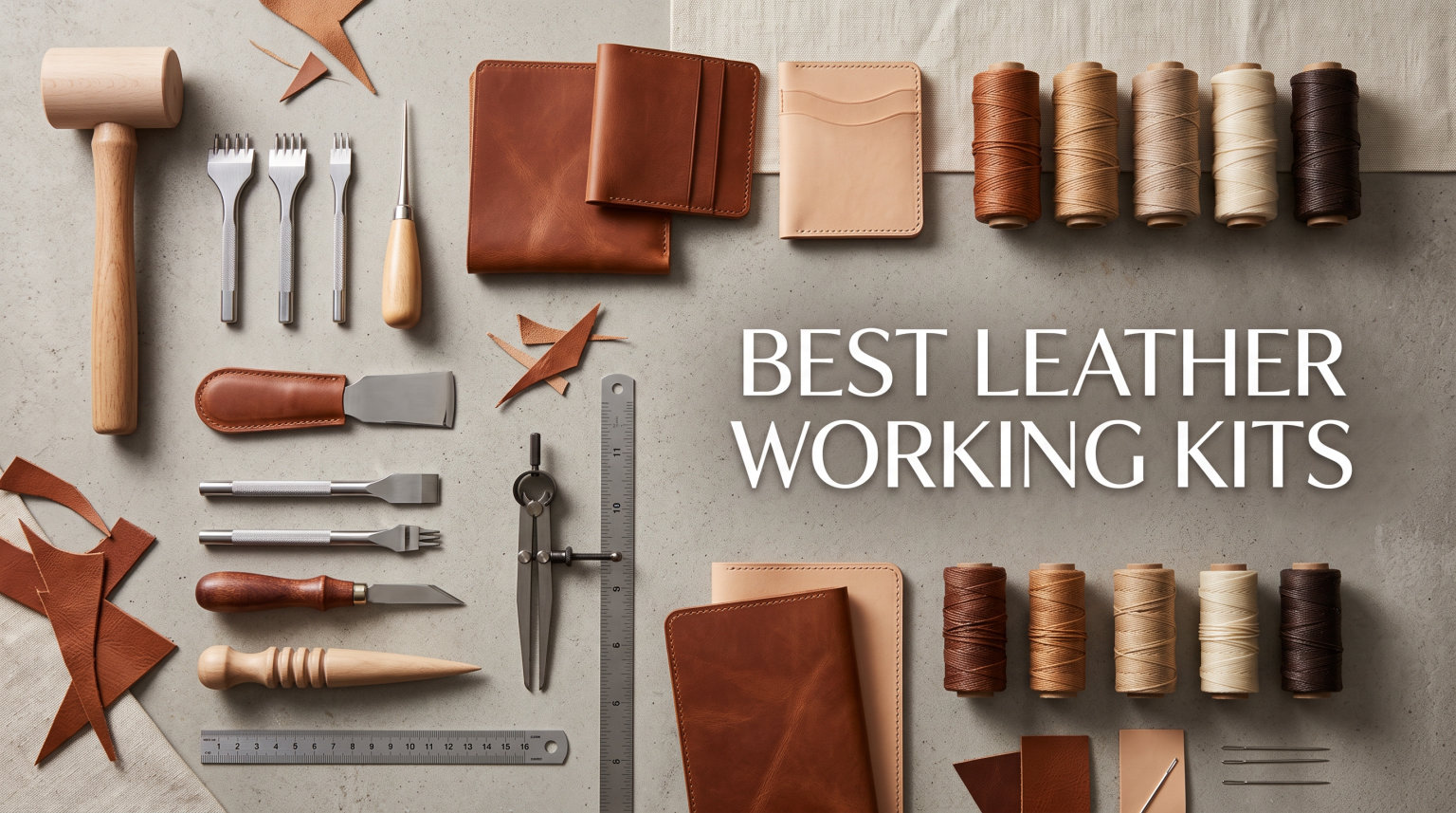 best leather working kits