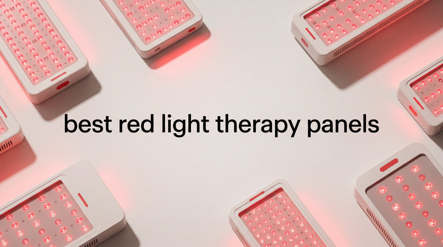 best red light therapy panels