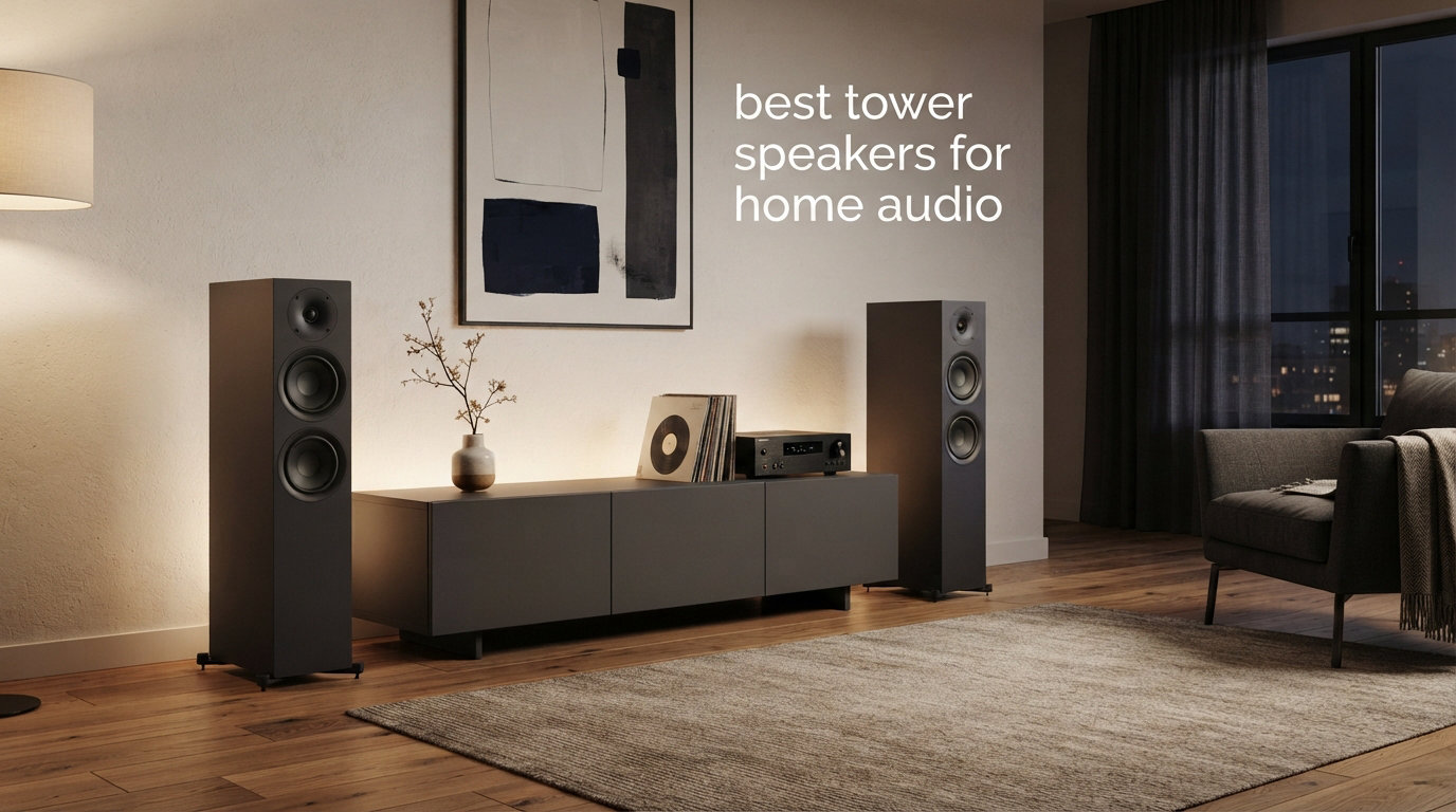 best tower speakers for home audio