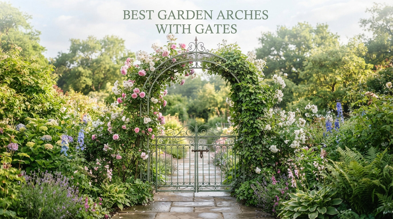 best garden arches with gates