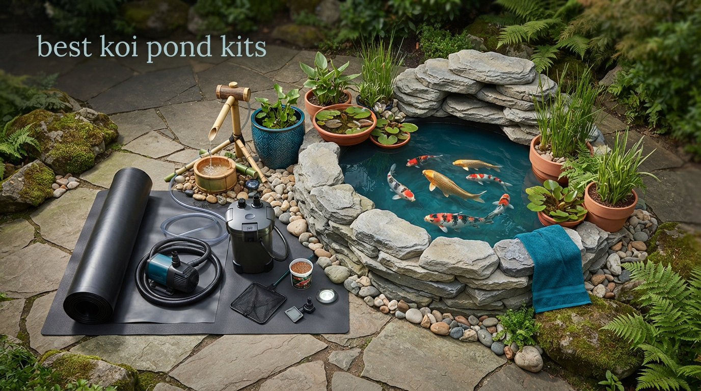 best koi pond kits