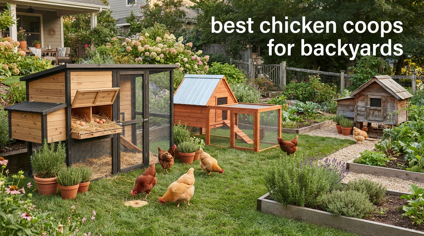 best chicken coops for backyards