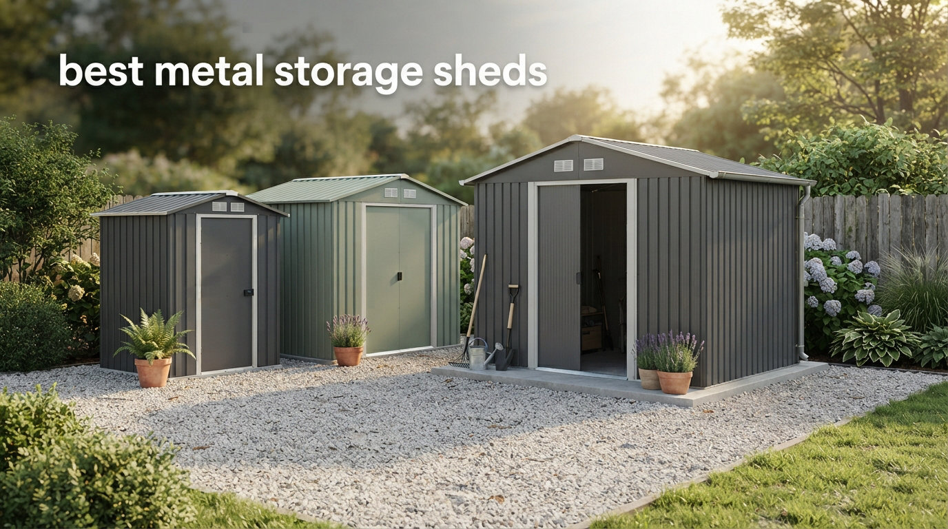best metal storage sheds