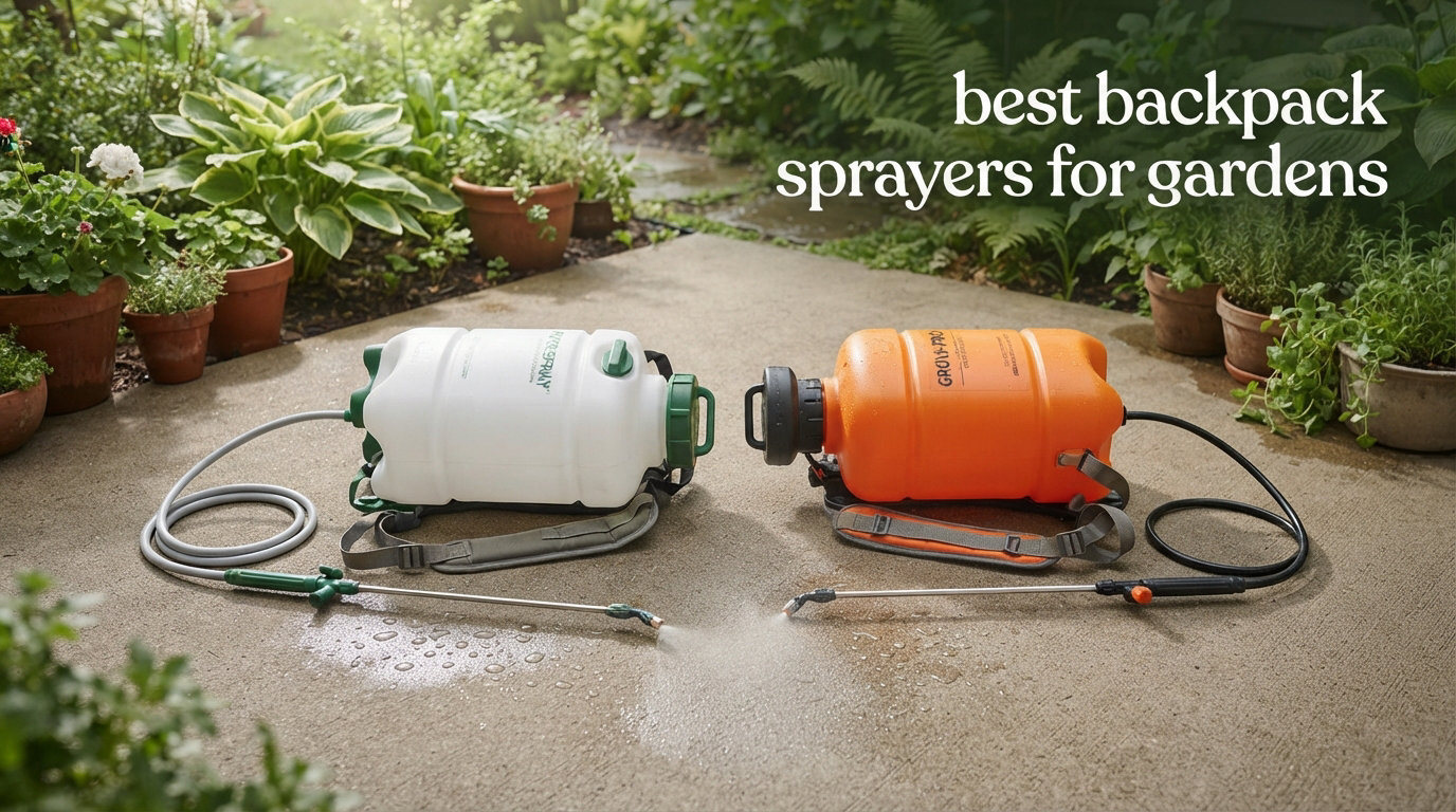 best backpack sprayers for gardens