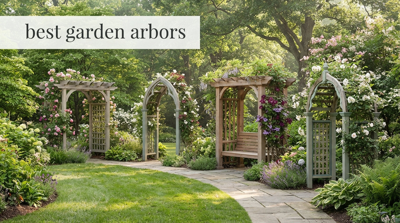 best garden arbors