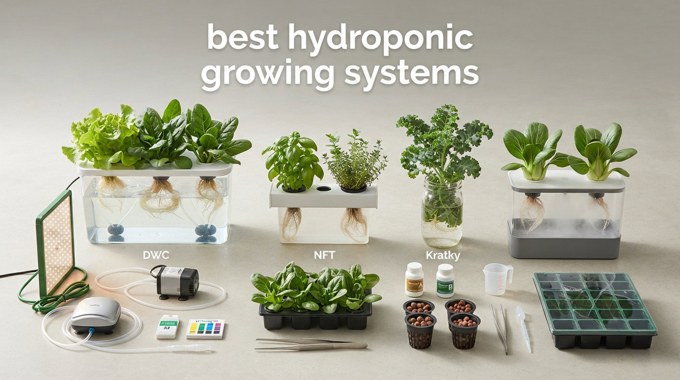 best hydroponic growing systems