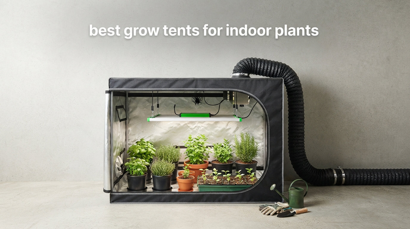best grow tents for indoor plants