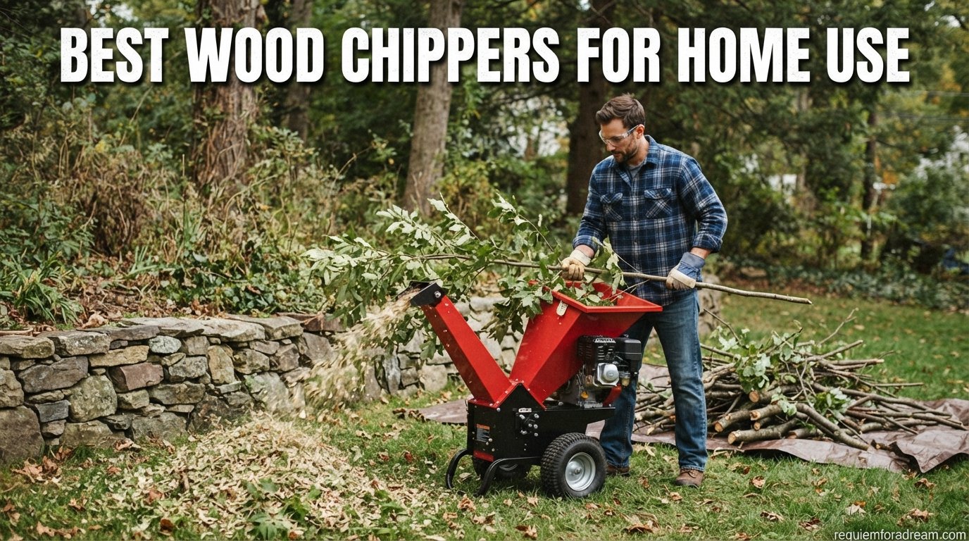 best wood chippers for home use