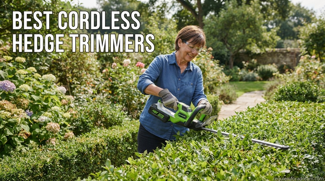 best cordless hedge trimmers
