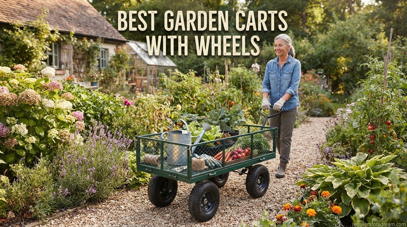 best garden carts with wheels