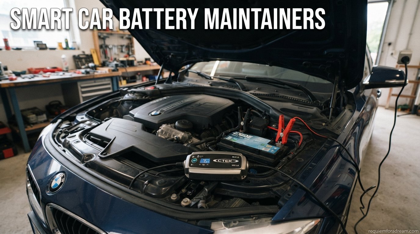 best smart car battery maintainers