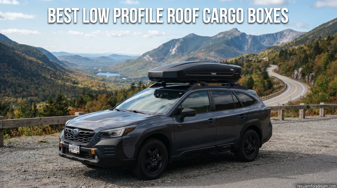 best low profile roof cargo boxes