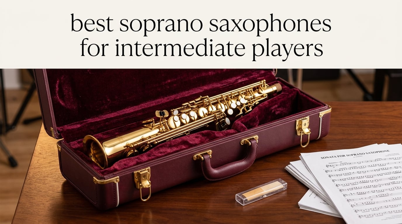 best soprano saxophones for intermediate players