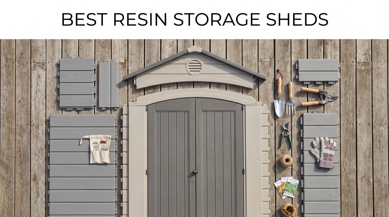 best resin storage sheds