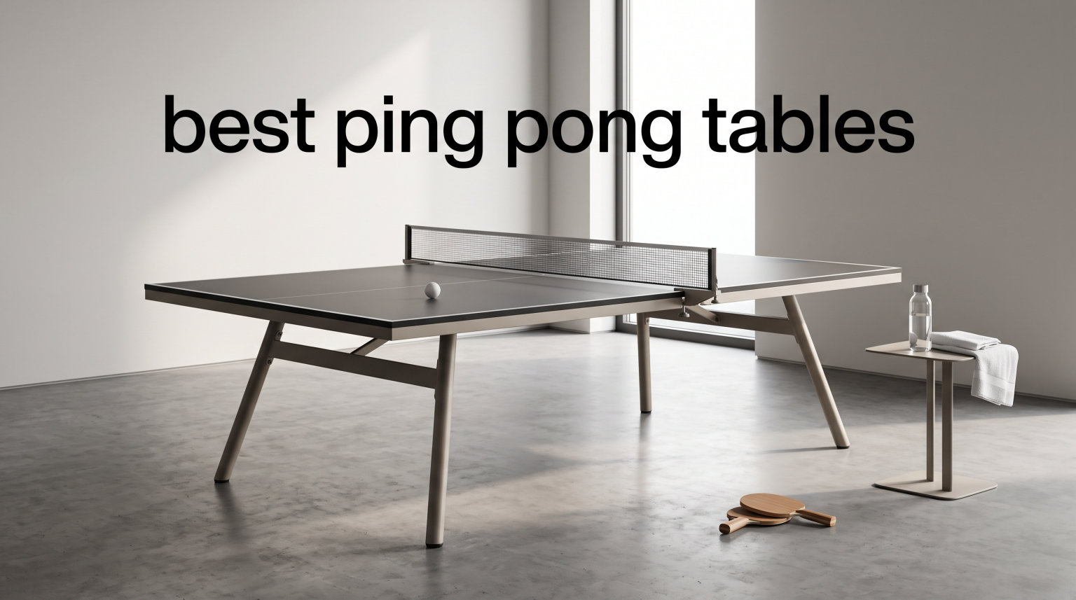 best ping pong tables