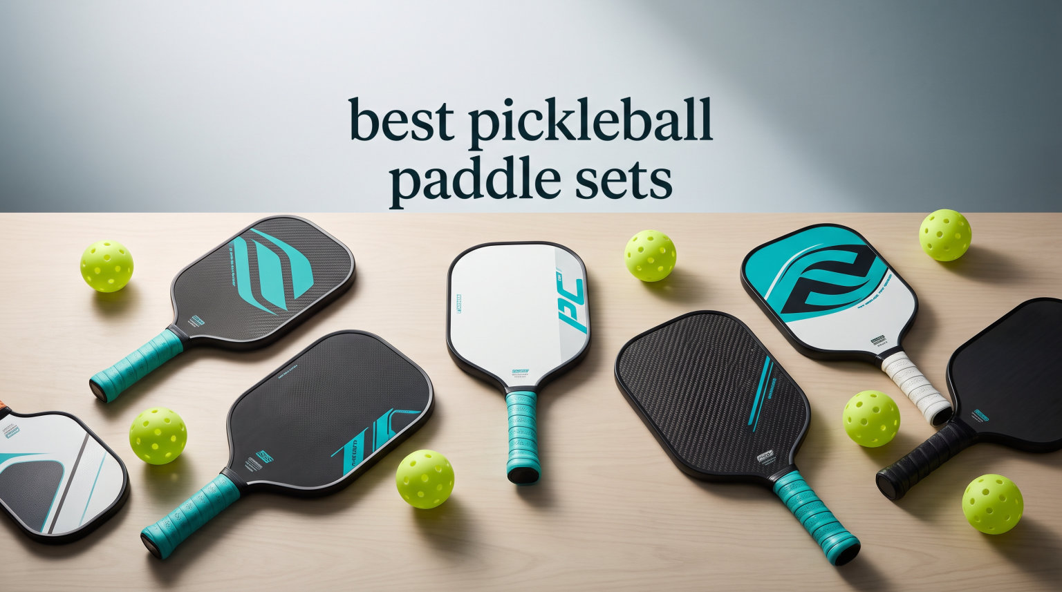 best pickleball paddle sets