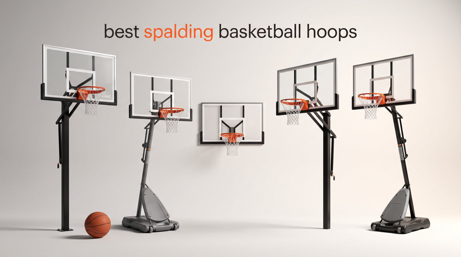 best spalding basketball hoops
