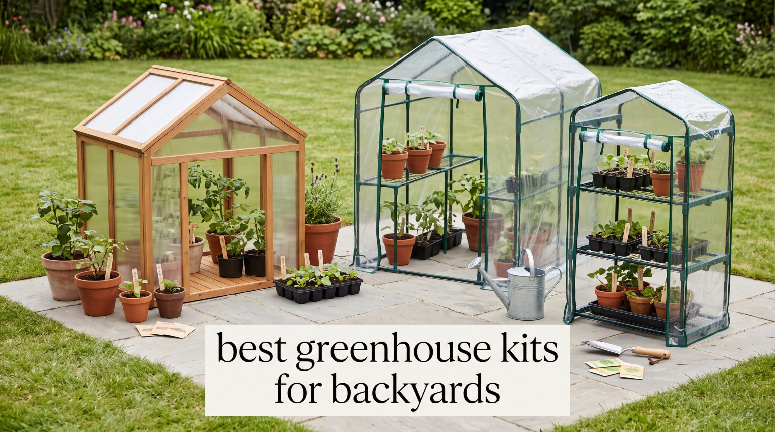 best greenhouse kits for backyards