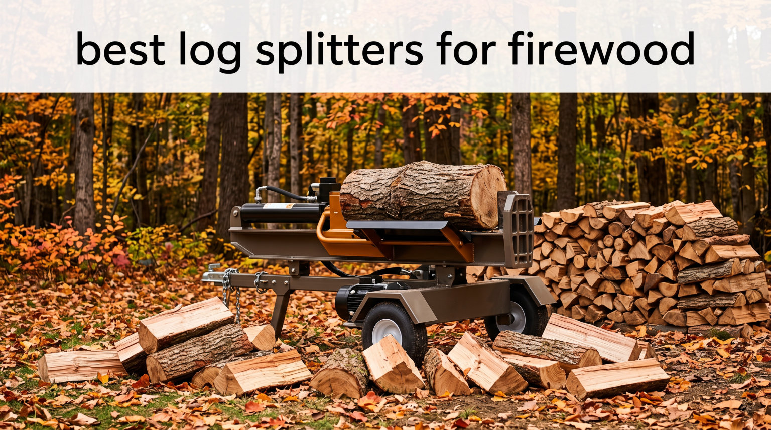 best log splitters for firewood