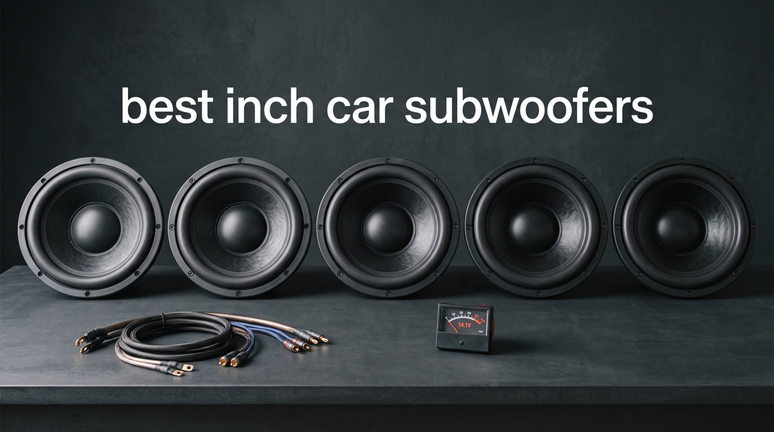 best 15 inch car subwoofers