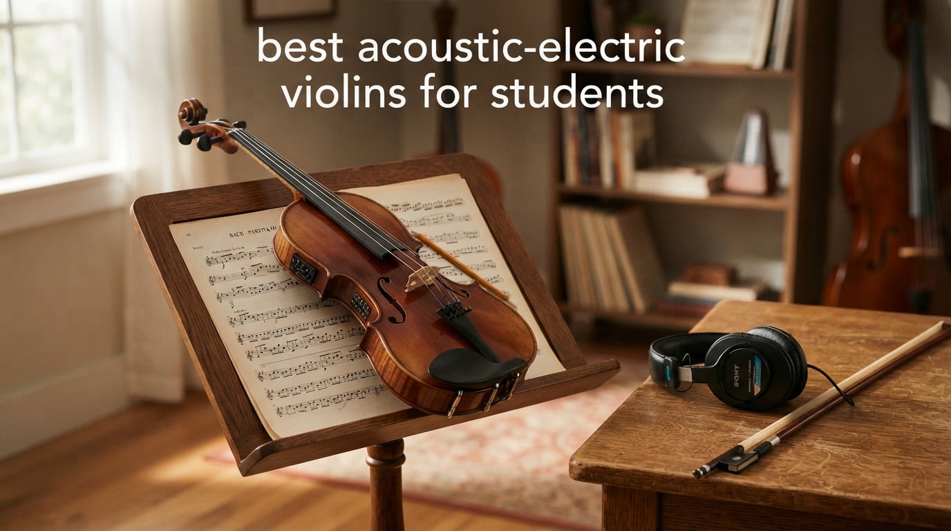 best acoustic-electric violins for students