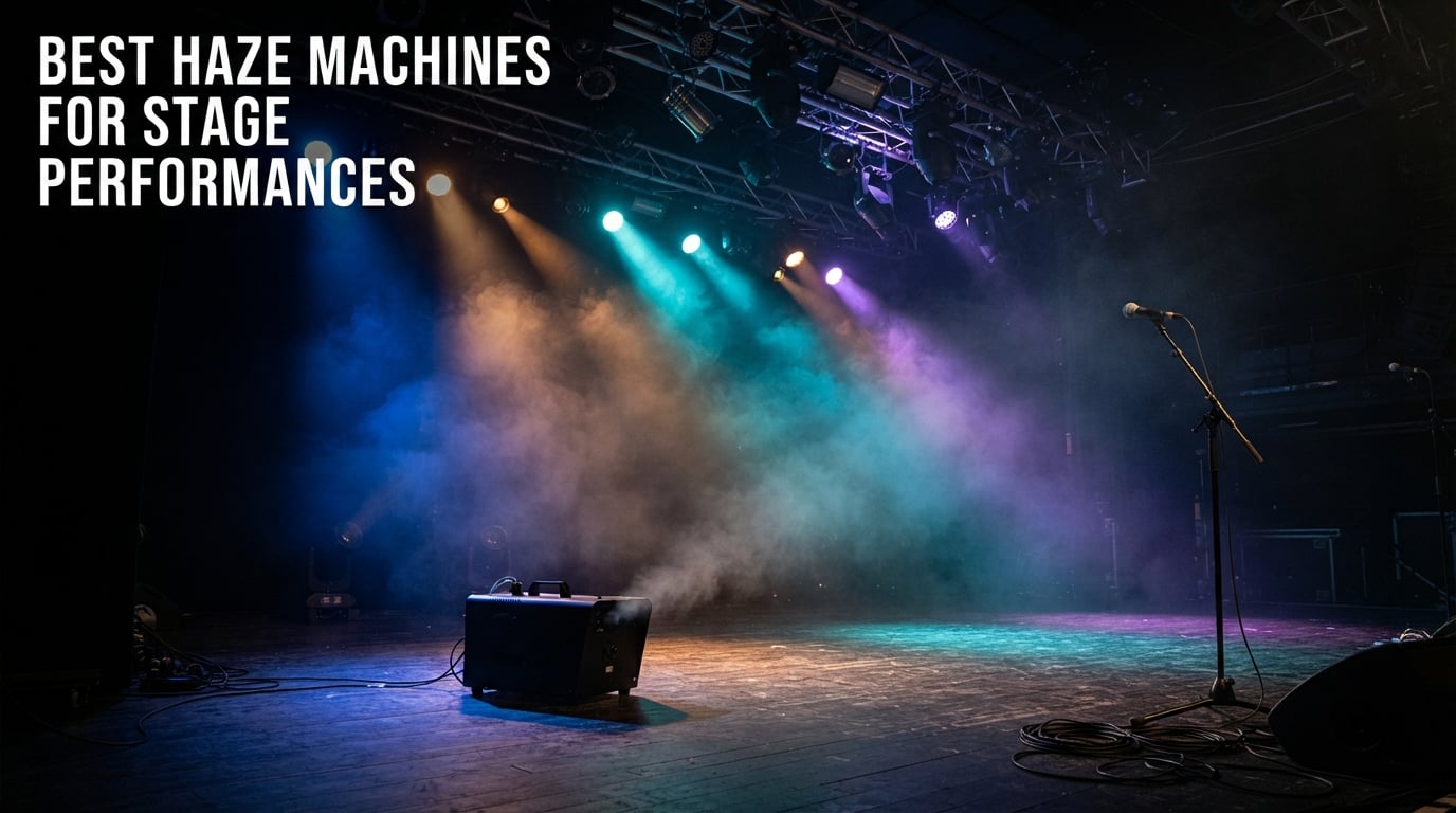 best haze machines for stage performances