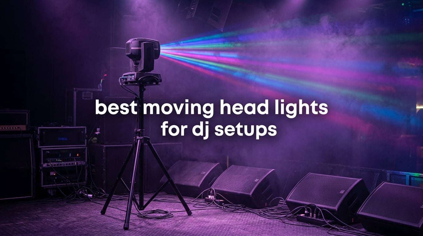best moving head lights for dj setups