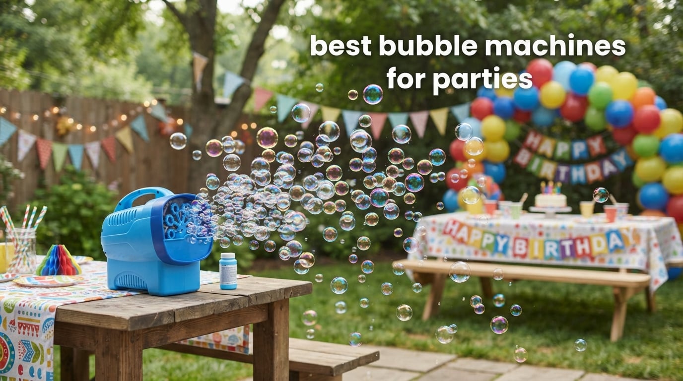 best bubble machines for parties