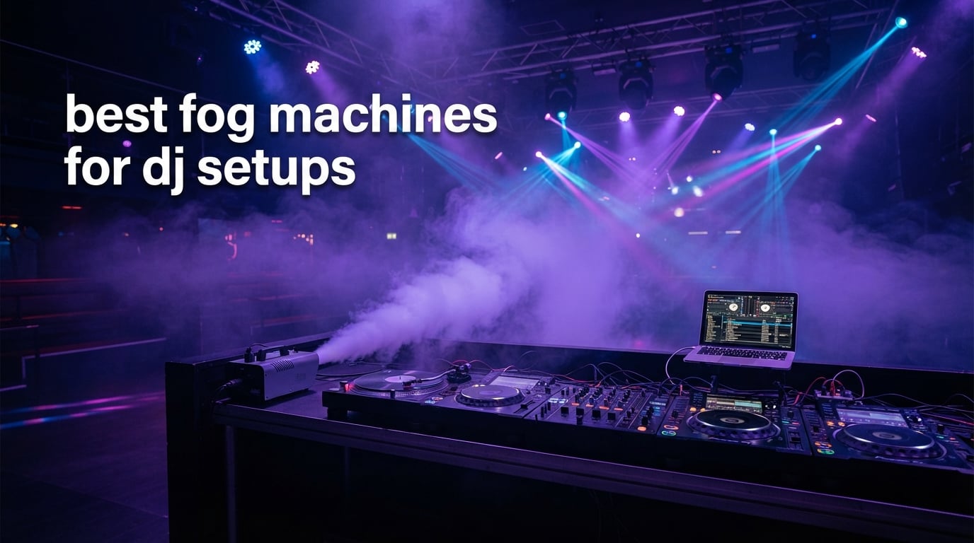 best fog machines for dj setups