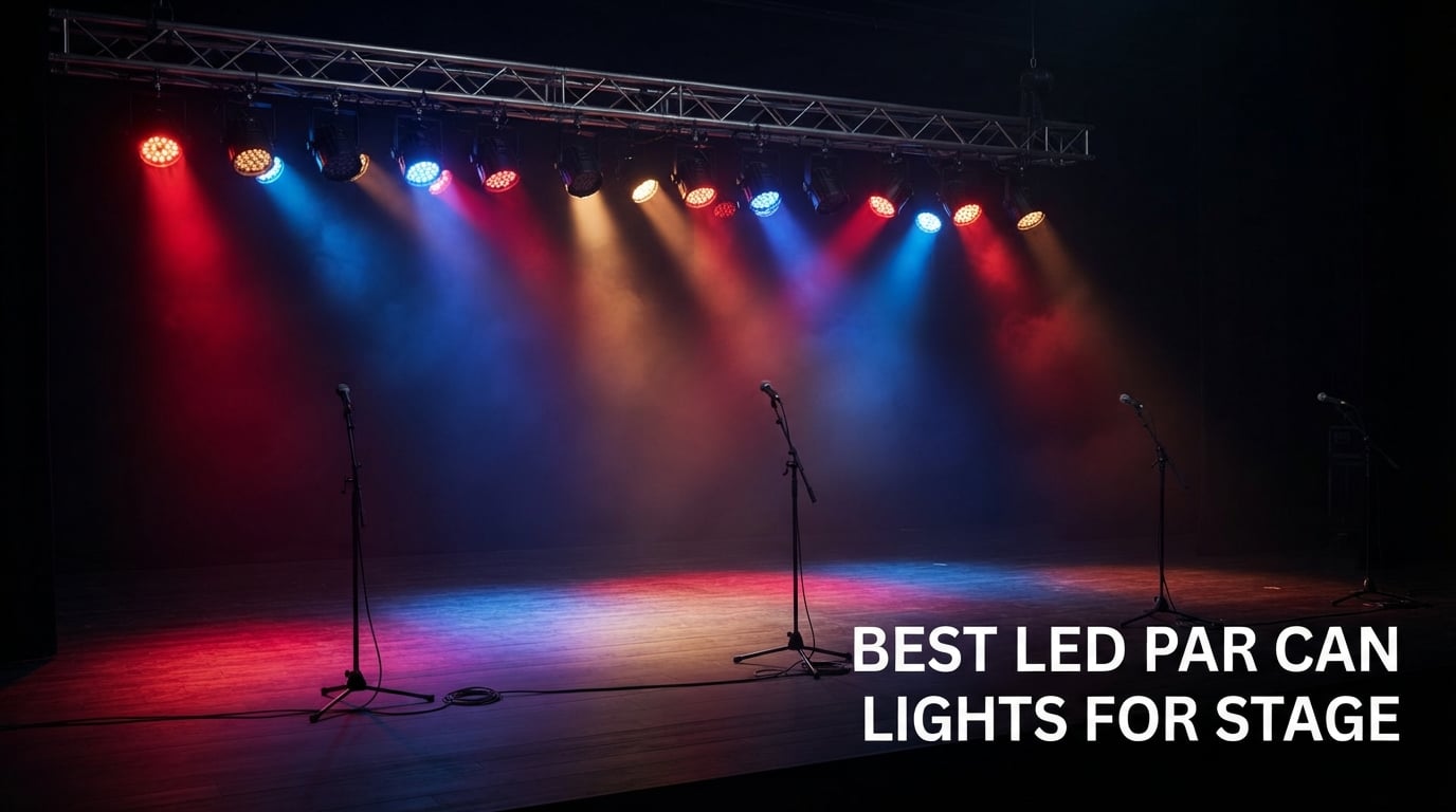 best led par can lights for stage