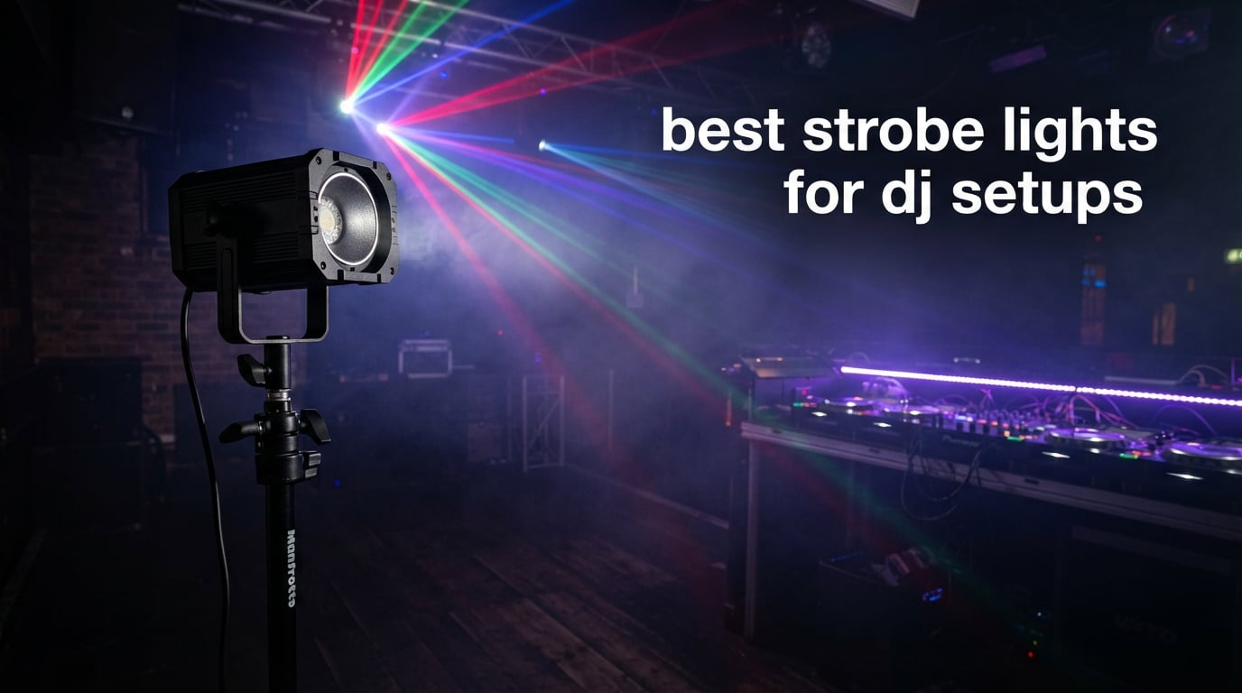 best strobe lights for dj setups