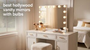 best hollywood vanity mirrors with bulbs