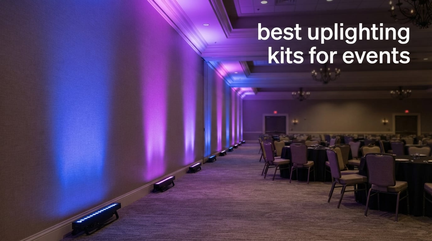 best uplighting kits for events