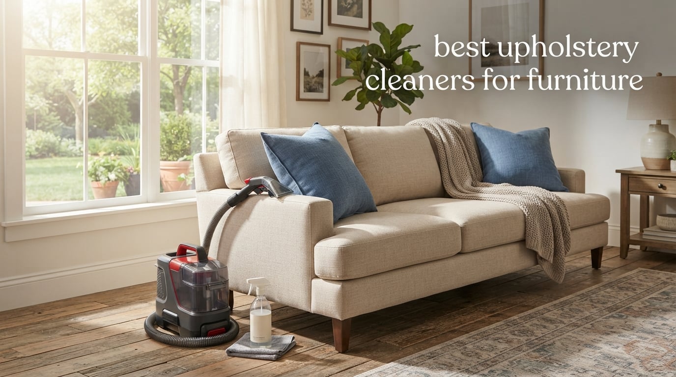 best upholstery cleaners for furniture