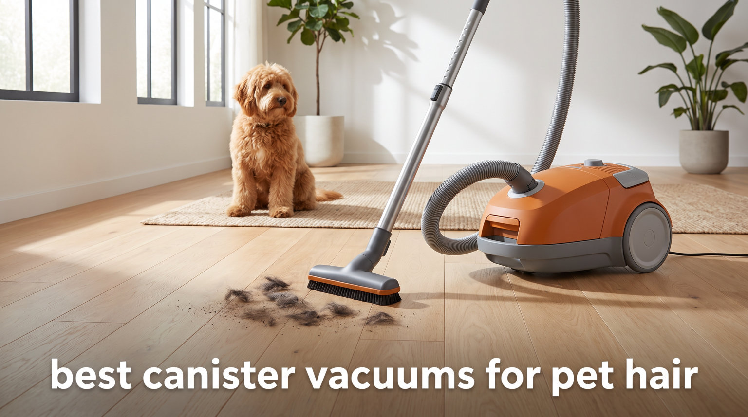 best canister vacuums for pet hair