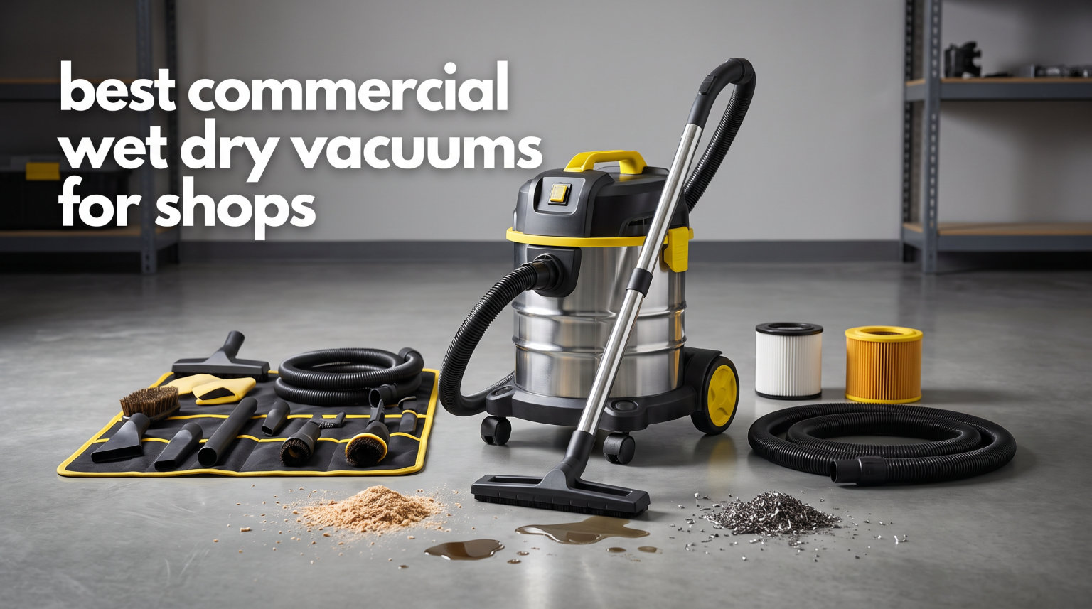best commercial wet dry vacuums for shops