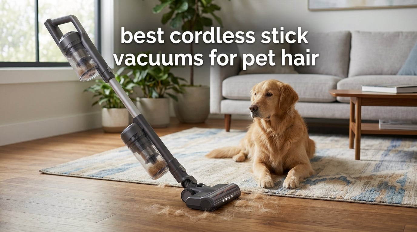 best cordless stick vacuums for pet hair