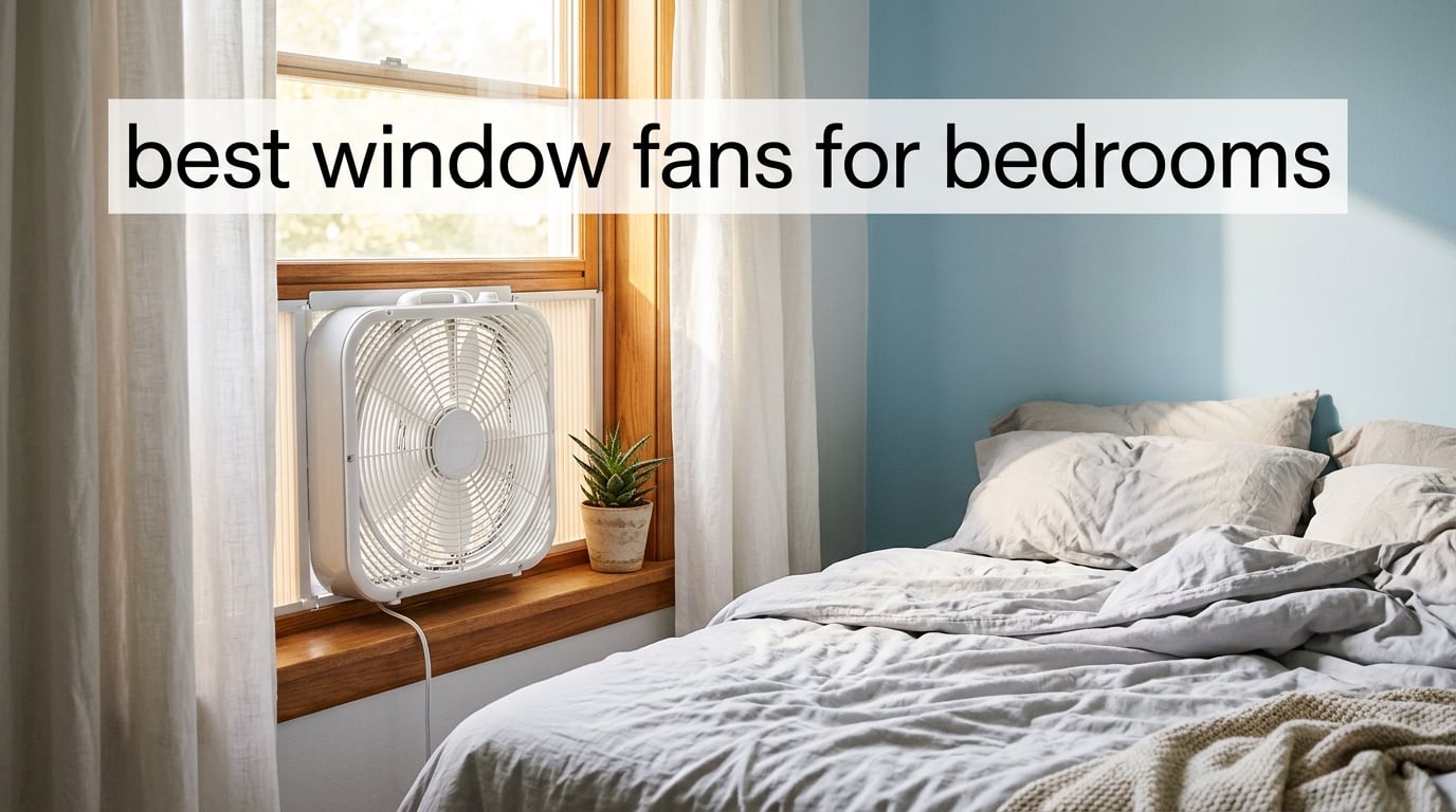 best window fans for bedrooms