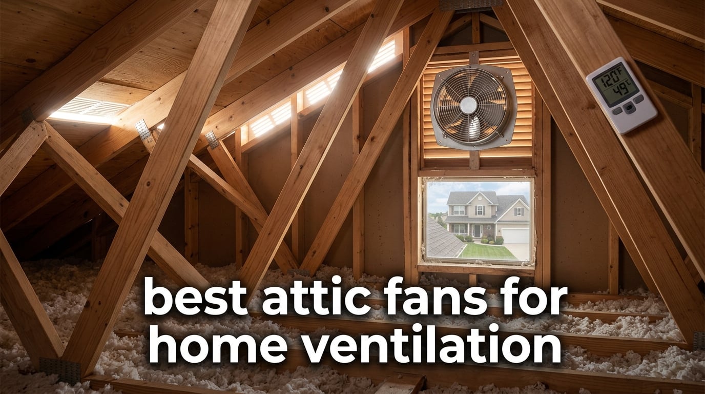 best attic fans for home ventilation
