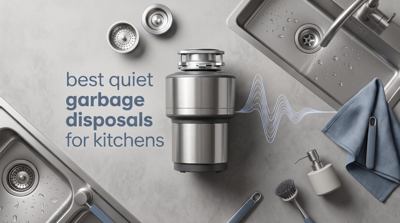 best quiet garbage disposals for kitchens