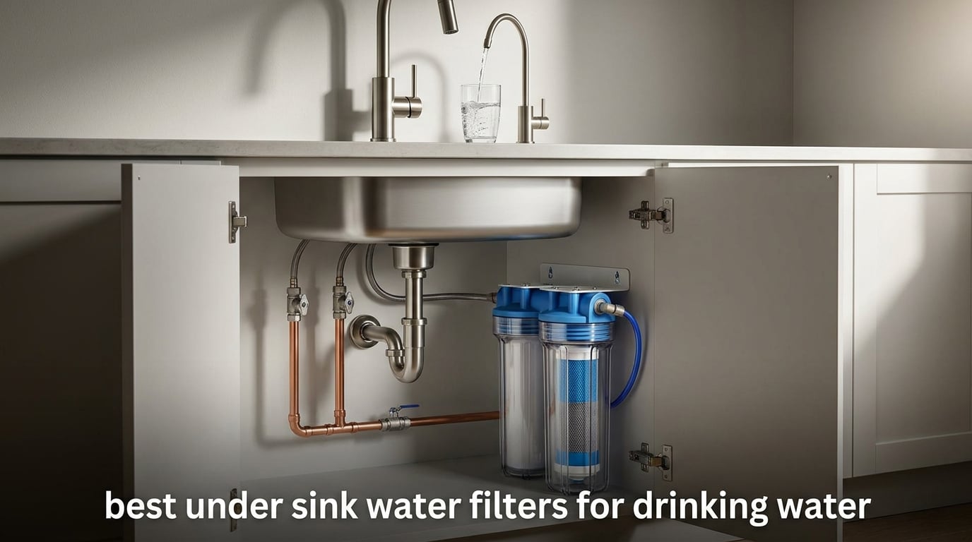 best under sink water filters for drinking water
